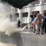 अग्नि सुरक्षा सप्ताह के अंतर्गत एन.डी.एस. में बच्चों को दिया गया अग्नि सुरक्षा संदेश