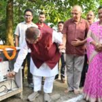 राजेंद्र नगर में नवनिर्मित ट्यूबवेल का कैबिनेट मंत्री गणेश जोशी ने किया शुभारंभ