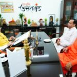 बीकेटीसी अध्यक्ष हेमंत द्विवेदी ने सीएम धामी से की मुलाकात, द्वितीय चरण की तैयारियों की दी जानकारी